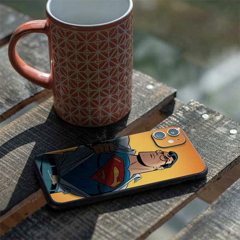DC Comics Superman 90's Animated Series iPhone 11 Skin